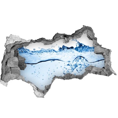 3d lyuk fal dekoráció Víz alatti világ