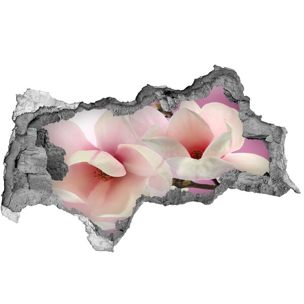 3d lyuk fal dekoráció Virágos álom a fal mögött