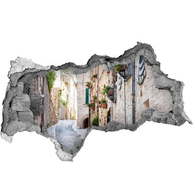 3d-s lyukat fali matrica Egy bájos város Olaszországban