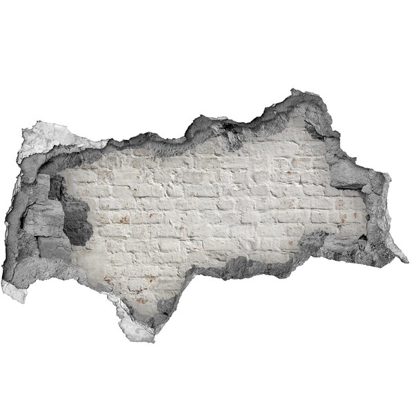 3d-s lyukat fali matrica Sérült téglafal