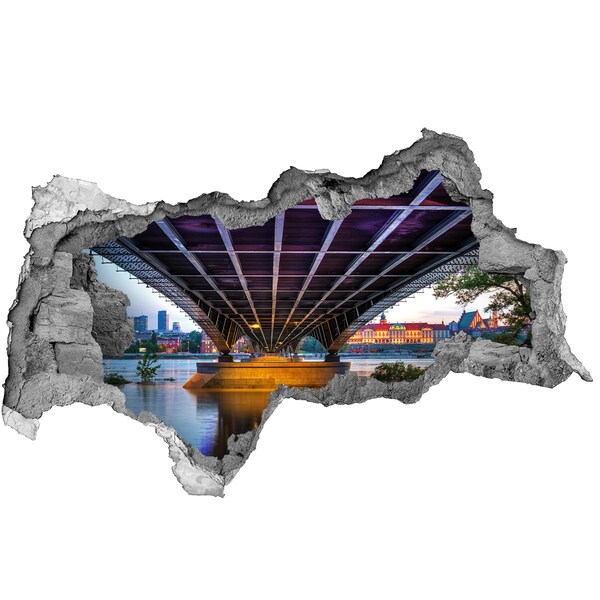 3d-s lyukat fali matrica Bridge varsóban