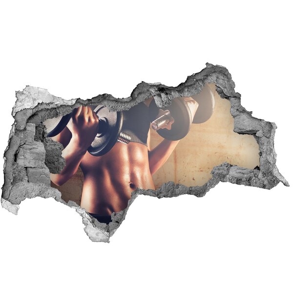 3d-s lyukat fali matrica Edzőterem akcióban