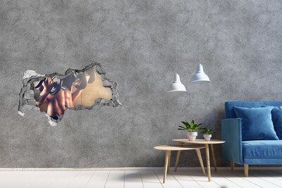 3d-s lyukat fali matrica Edzőterem akcióban