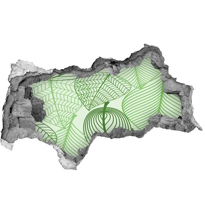 3d-s lyukat fali matrica Levelek mintázata