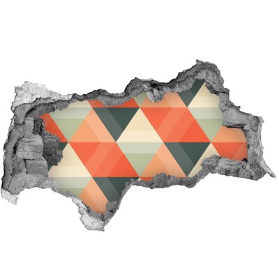 3d-s lyukat fali matrica Geometriai minták a lyukban