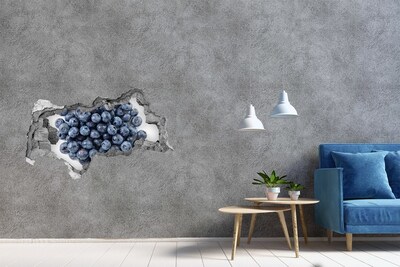 3d-s lyukat fali matrica Áfonya egy lyukban a falban