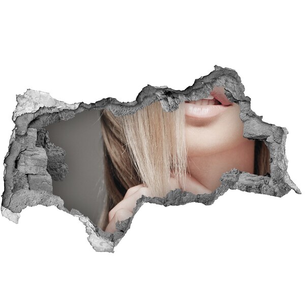 3d-s lyukat fali matrica Egy elbűvölő pillantás a fal mögül