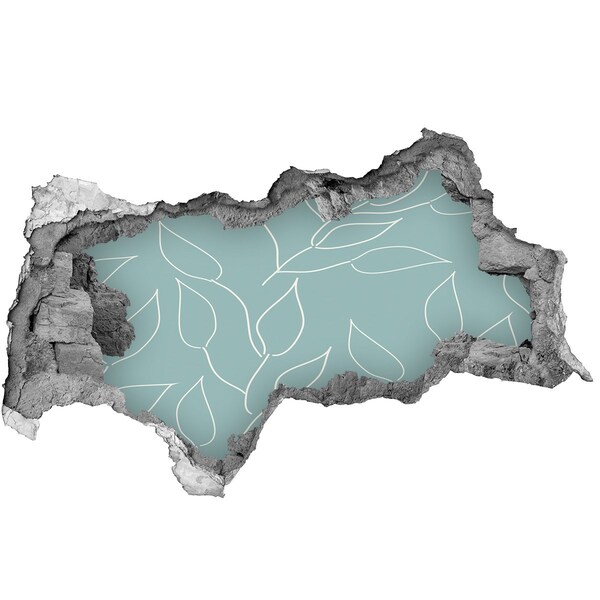 3d-s lyukat fali matrica Levelek mintázata