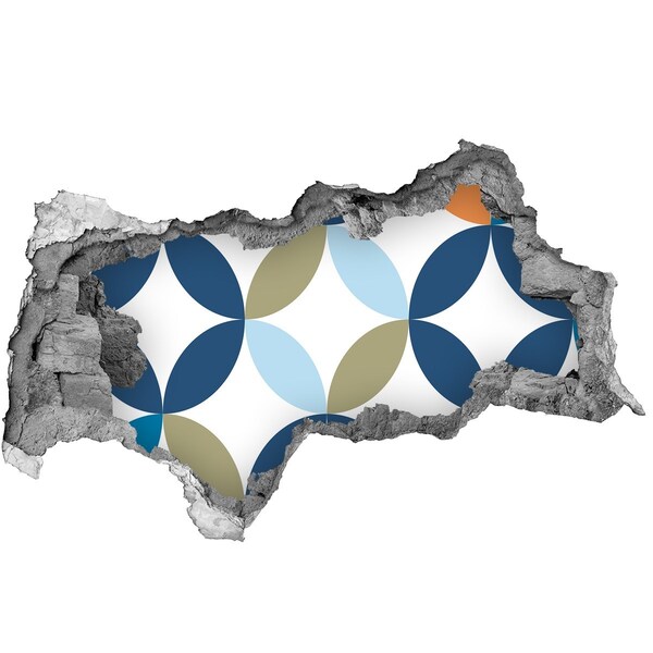 3d-s lyukat fali matrica Modern minta a falon