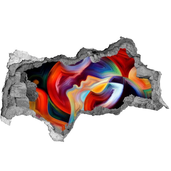 3d-s lyukat fali matrica Az érzelmek színes tánca