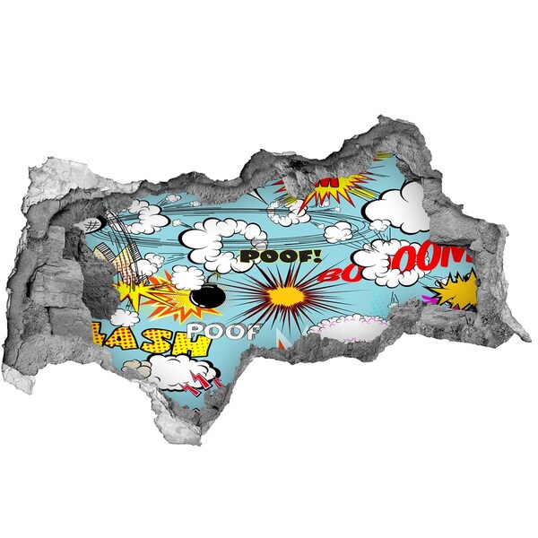 3d-s lyukat fali matrica Képregény