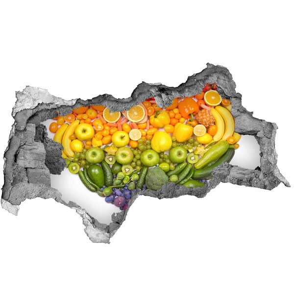 3d-s lyukat fali matrica Egy gyümölcsös, rejtett paradicsom