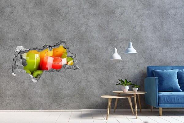 3d-s lyukat fali matrica Frissítő koktélok a trópusokon