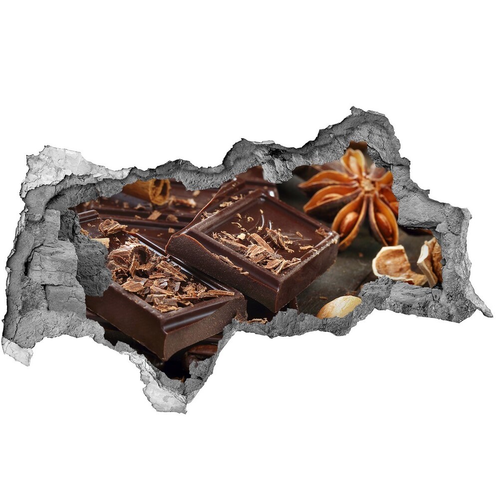 3d-s lyukat fali matrica Csokoládé