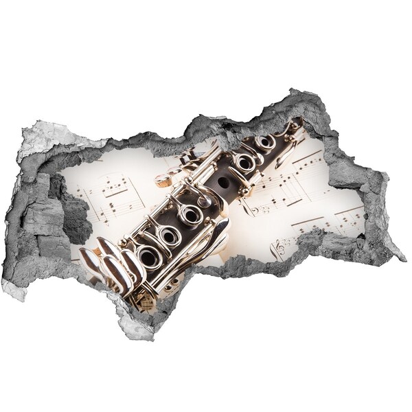 3d-s lyukat fali matrica Zenei lyuk a falban