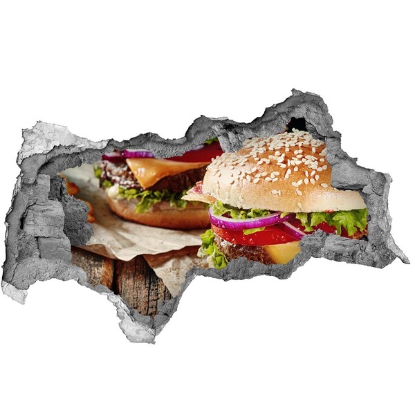 3d-s lyukat fali matrica Lédús, falba zárt burger