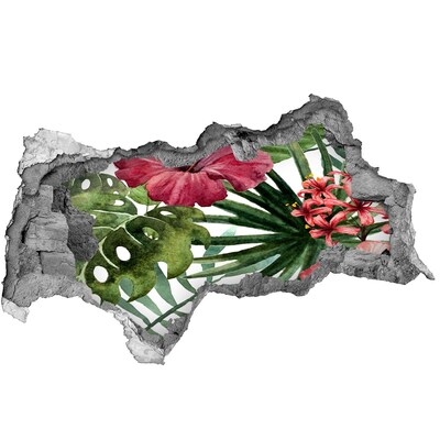 3d-s lyukat fali matrica Zseniális trópusi kert