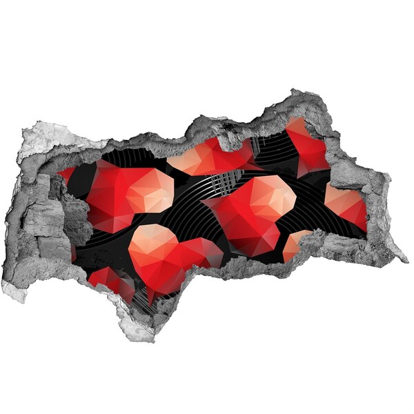 3d-s lyukat fali matrica Geometria a hulladékban