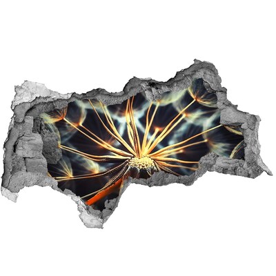 3d-s lyukat fali matrica Virág a tűzből