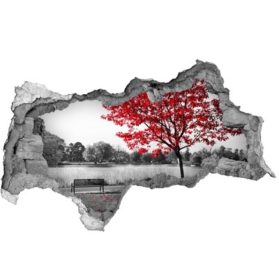 3d-s lyukat fali matrica Ősz a parkban