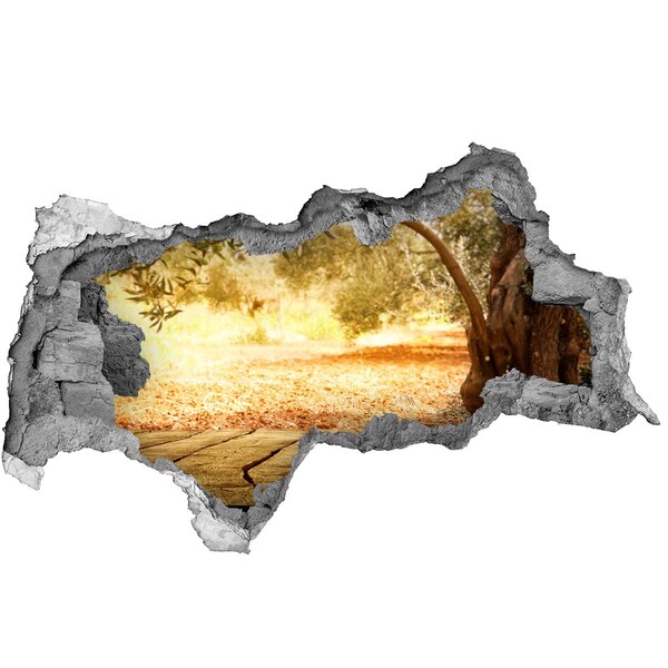 3d-s lyukat fali matrica Kert a napsütésben