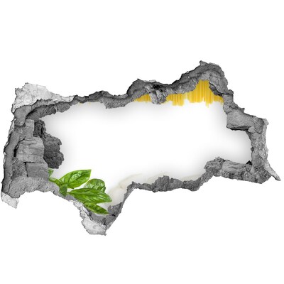 3d-s lyukat fali matrica Olasz lakoma egy lyukban a falban