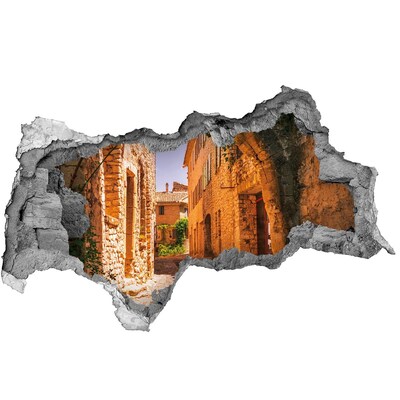 3d-s lyukat fali matrica Egy középkori utca varázsa