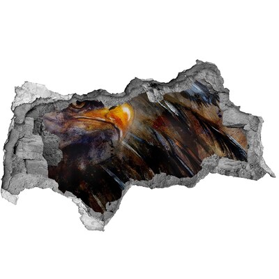 3d-s lyukat fali matrica Sas egy romos falban