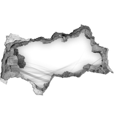 3d-s lyukat fali matrica Egy romos fal, amely a térre néz