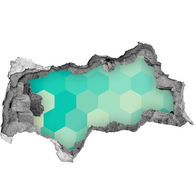 3d-s lyukat fali matrica Geometriai háttér