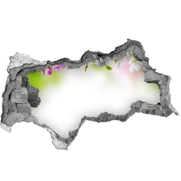 3d-s lyukat fali matrica Tavaszi virágok