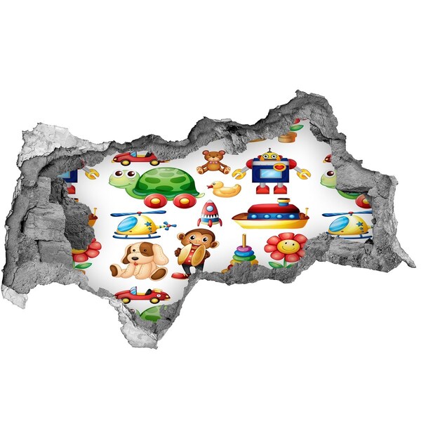 3d-s lyukat fali matrica Játékok egy színes világban