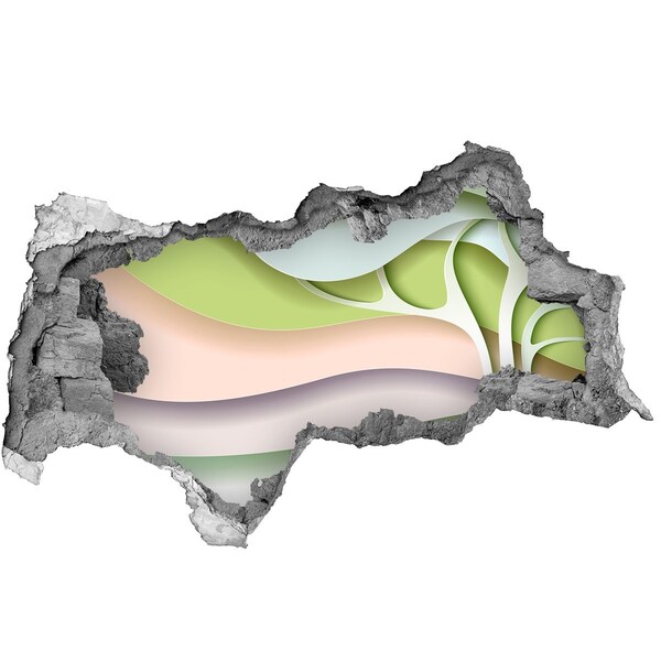 3d-s lyukat fali matrica Absztrakt fa