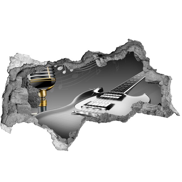 3d-s lyukat fali matrica Zenei lyuk a falban