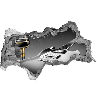 3d-s lyukat fali matrica Zenei lyuk a falban