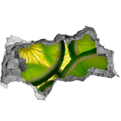 3d-s lyukat fali matrica Lédús lime-ok egy lyukban a falban