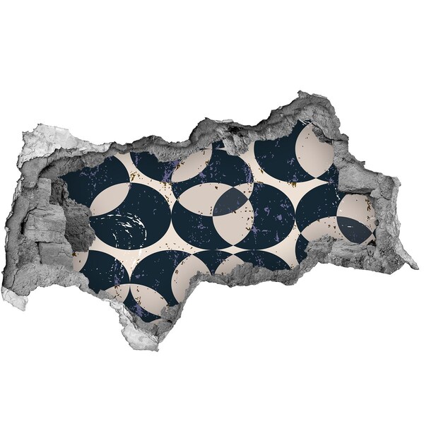 3d-s lyukat fali matrica Modern lyuk a falban dizájn