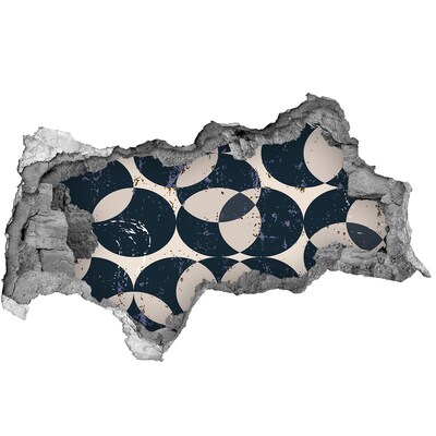 3d-s lyukat fali matrica Modern lyuk a falban dizájn