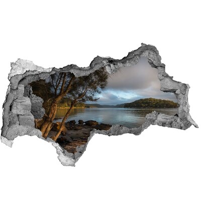 3d-s lyukat fali matrica Béke a vízparton