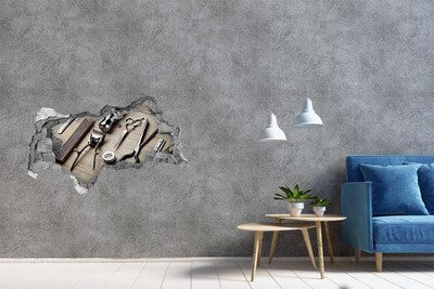 3d-s lyukat fali matrica Fodrászműhely