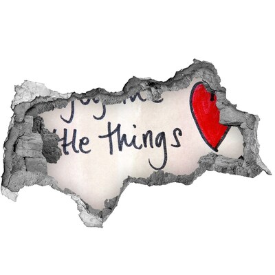 3d-s lyukat fali matrica Egy sérült fal felirattal