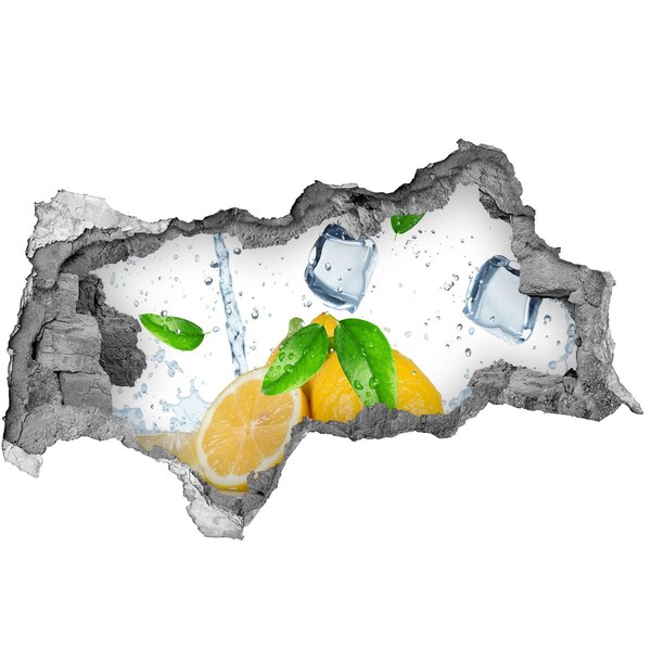 Lyuk 3d fali matrica Citromos frissítő