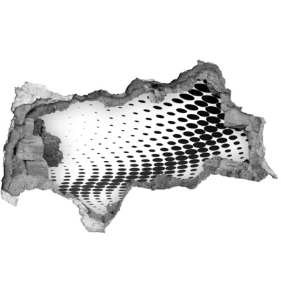 Lyuk 3d fali matrica Virtuális tér a lyukban