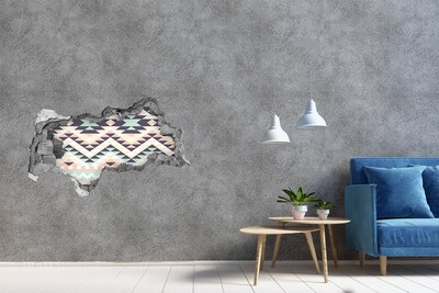 Lyuk 3d fali matrica Geometria a lyukban