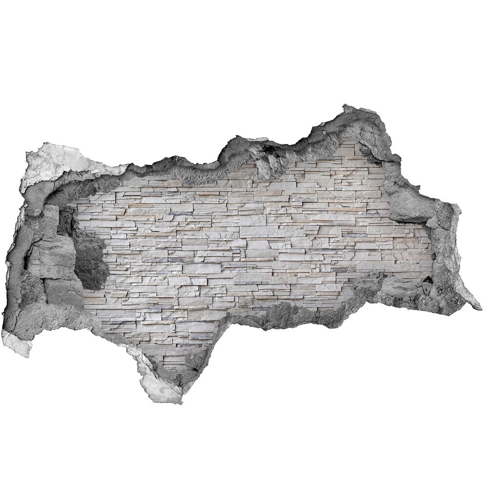 Lyuk 3d fali matrica Kő fal