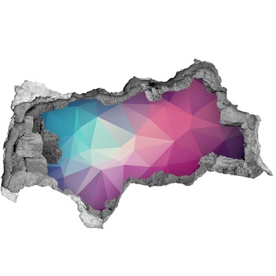 Lyuk 3d fali matrica Geometria a lyukban