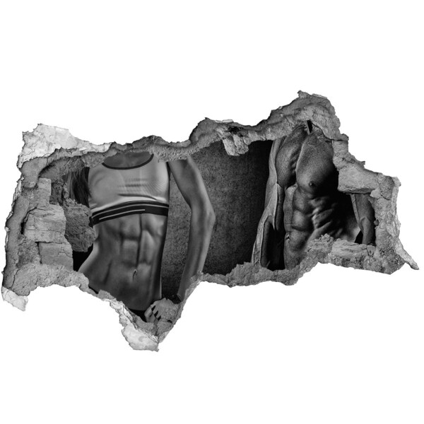 Lyuk 3d fali matrica Erő és elszántság