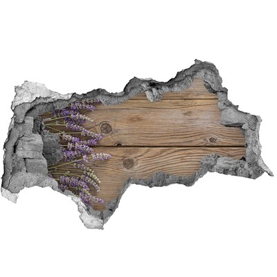 Lyuk 3d fali matrica Levendulavirág fadobozban