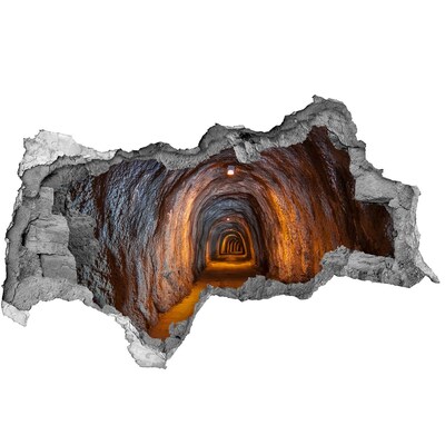 Lyuk 3d fali matrica Földalatti alagútban