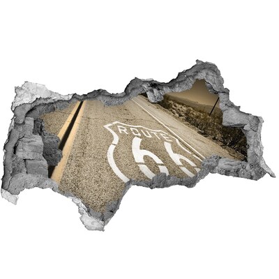 Lyuk 3d fali matrica 66-os út betonban